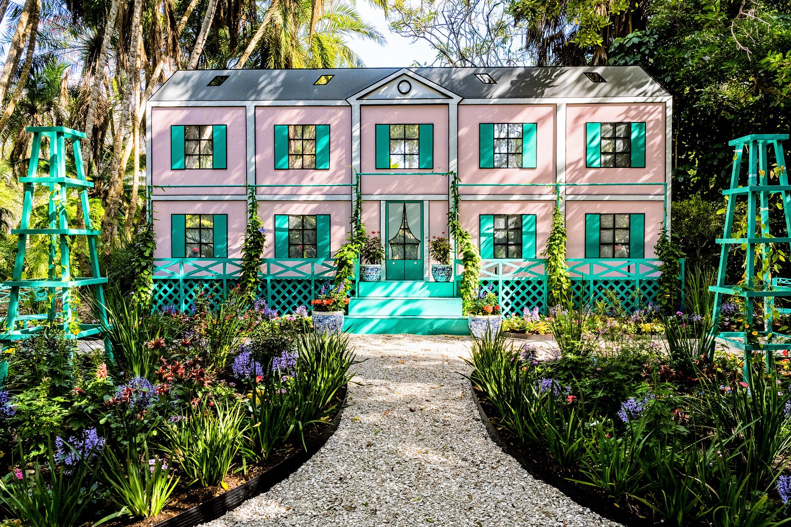 1. Monet's House in Bloom Roy Lichtenstein: Monet's Garden Goes Pop!