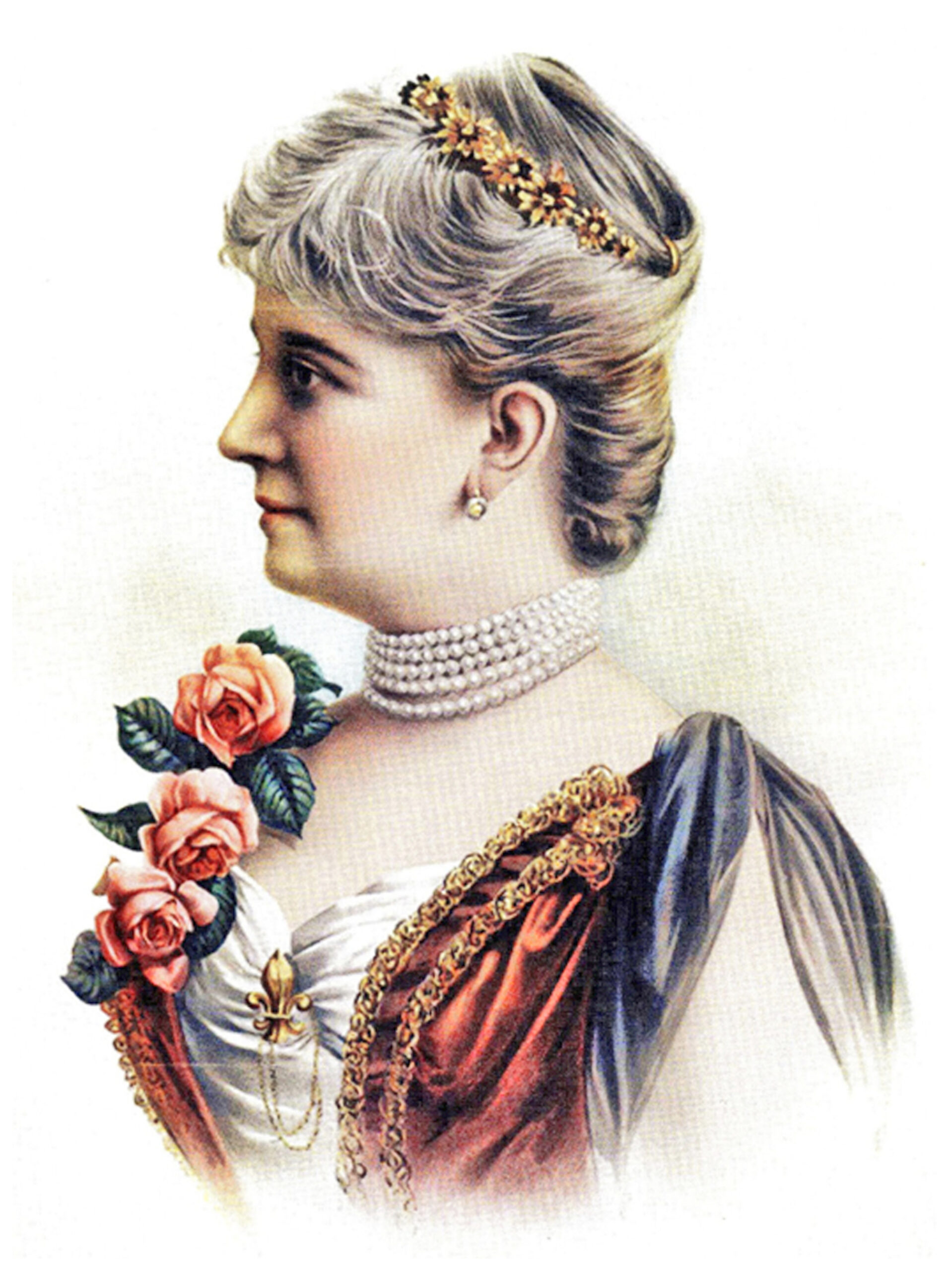 BerthaHonorePalmer.1893ColumbianExpositionOfficialPortrait.2 Astonishing Aerial Acts poster