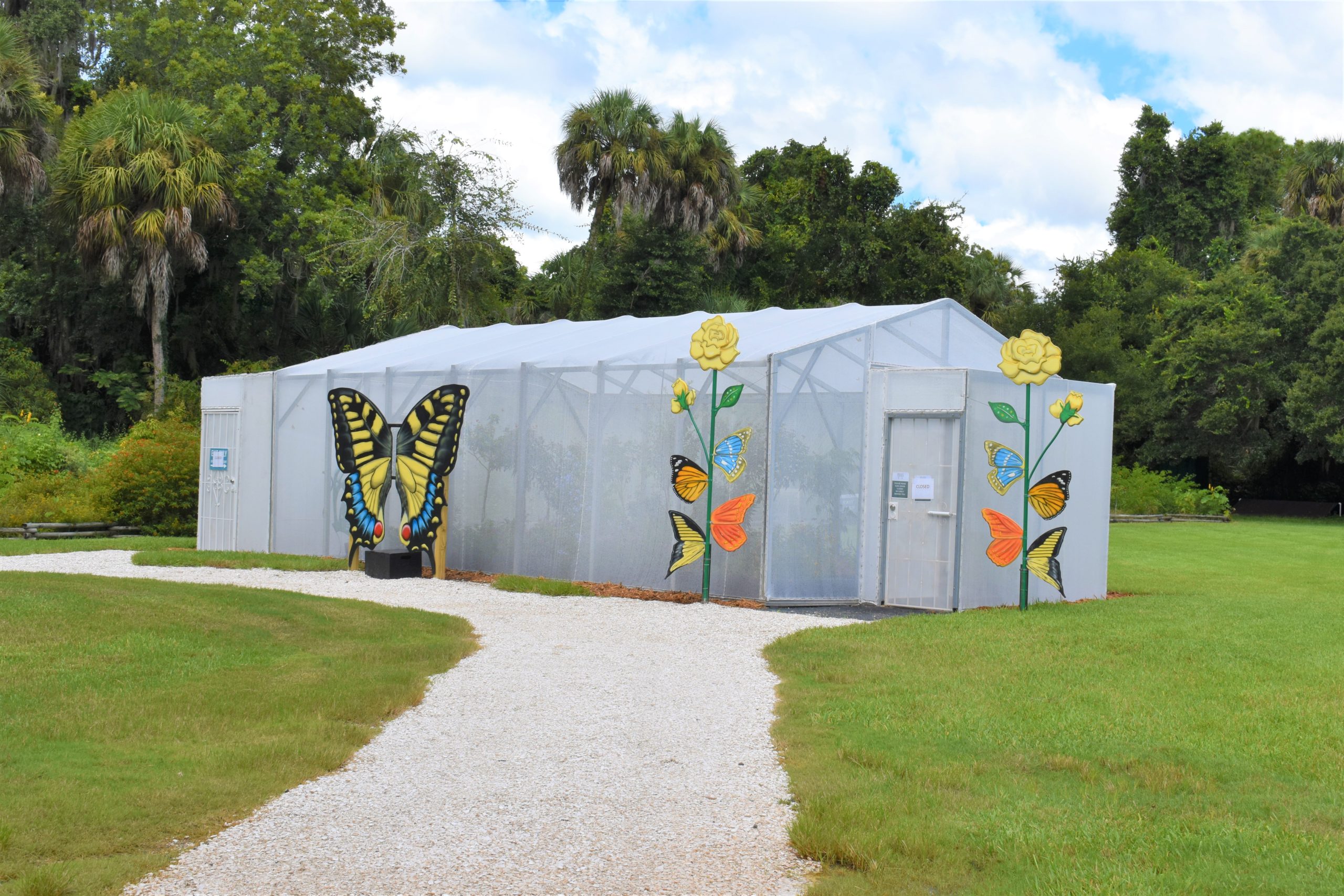 Butterfly House at Selby Gardens' Historic Spanish Point campus Butterfly House Selby Gardens