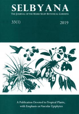 SelbyanaJournal Selbyana Journal Cover