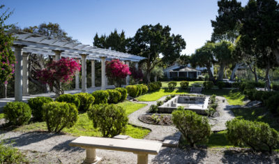 Sunken Gardens and Pergola at Selby Gardens' Historic Spanish Point campus 2 Sunken Gardens and Pergola